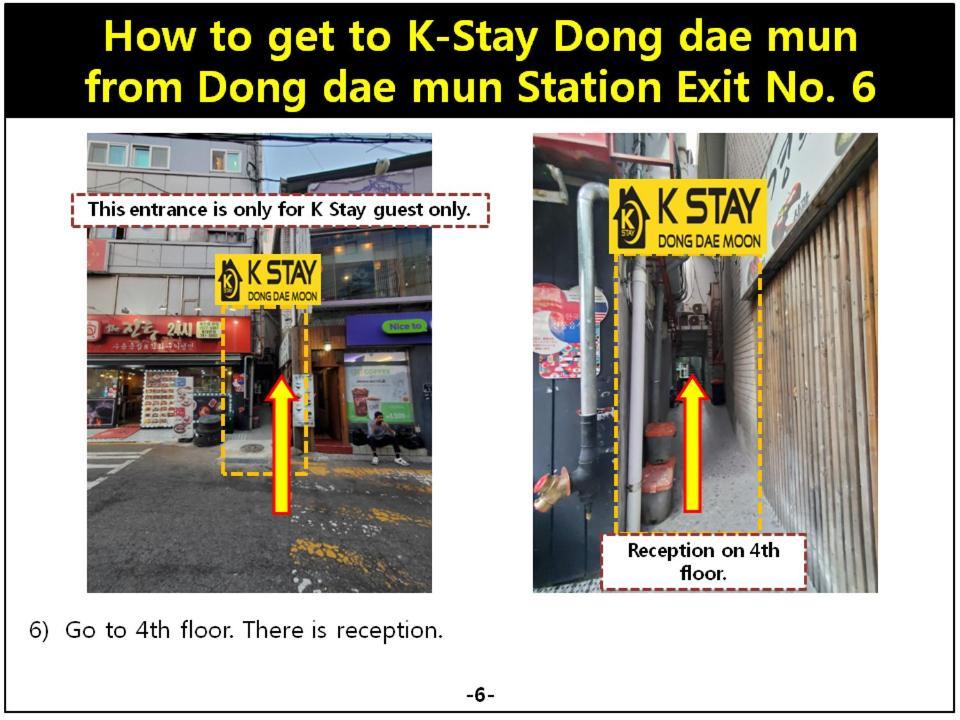 K-Stay Guesthouse Dongdaemun Seoul Exterior foto